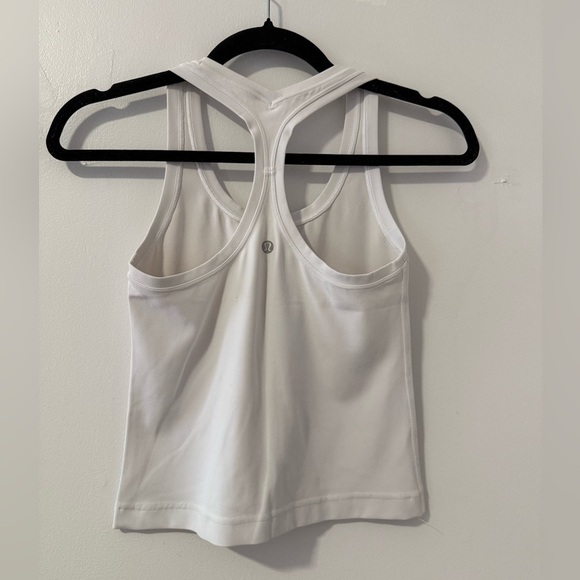 BUNDLE 2 Lululemon Cool Racerback Short Tank Tops *Nulu - Camo/White - Picture 6 of 6